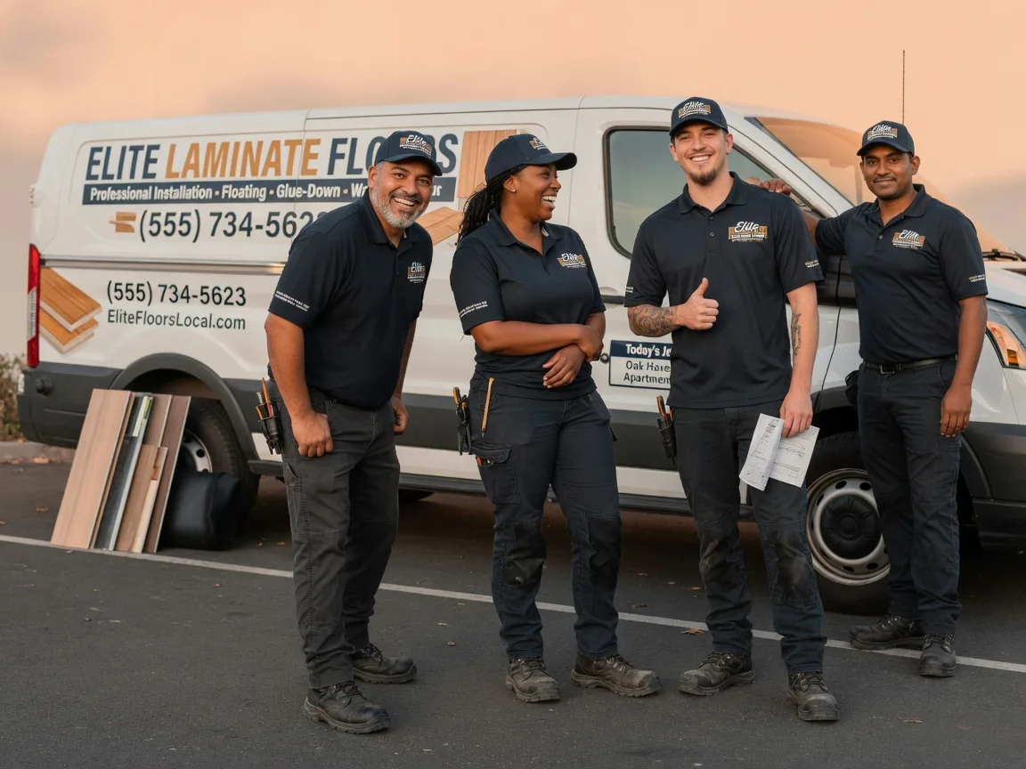 Laminate flooring installation company in Oak Ridge, PA